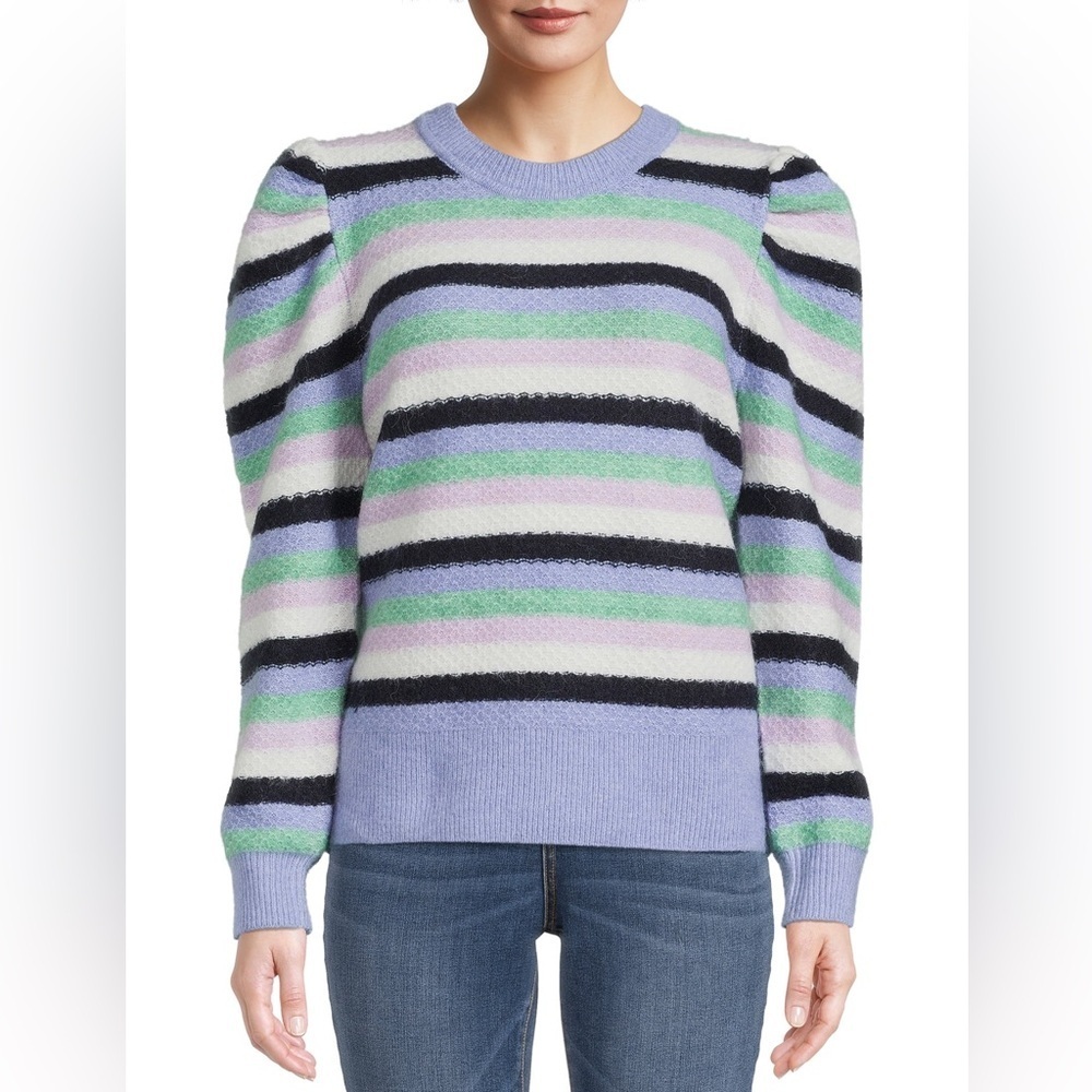 Time and Tru Puff Sleeve Sweater Women's NWT